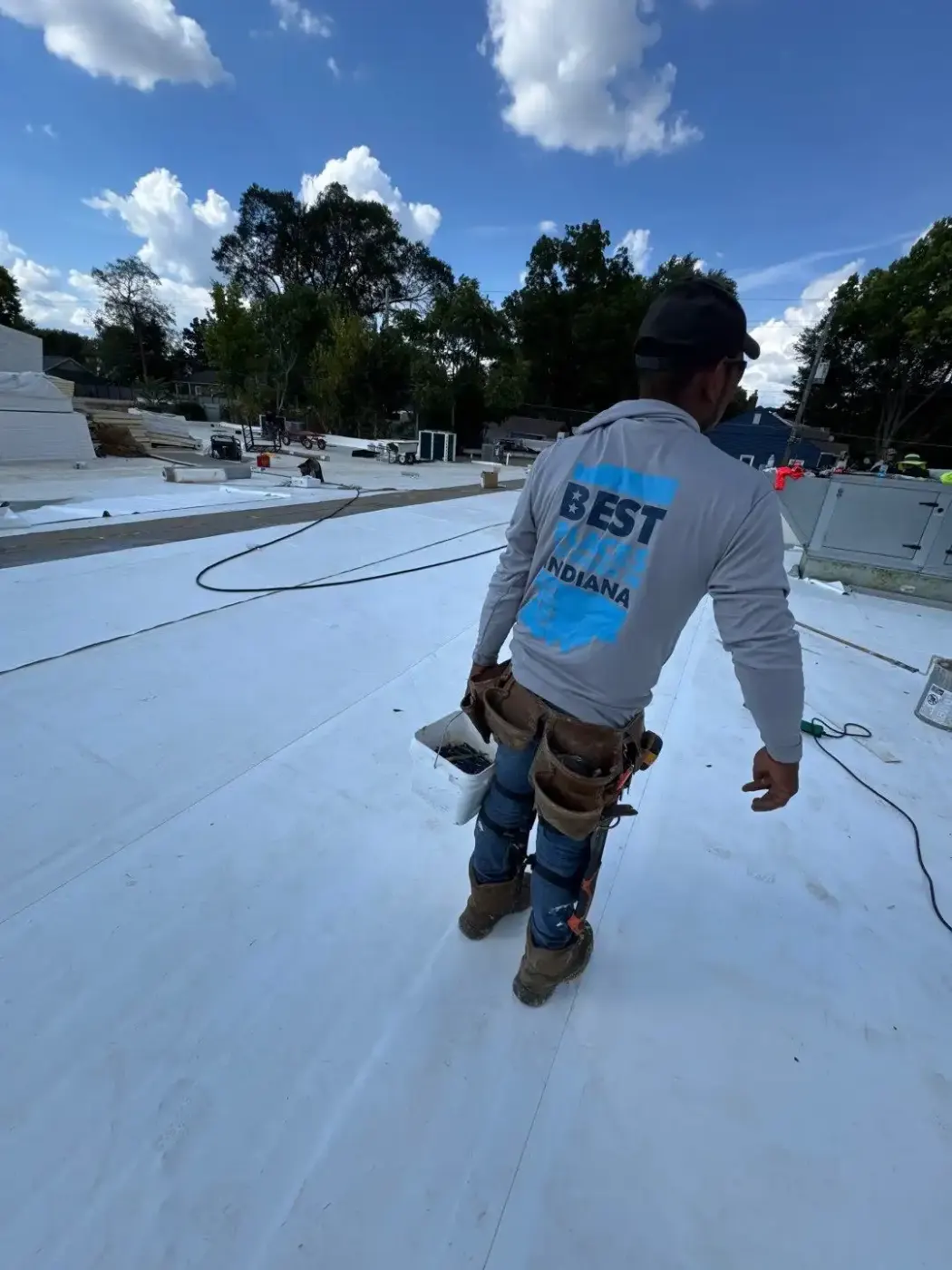 Membrane repair completed in Russiaville