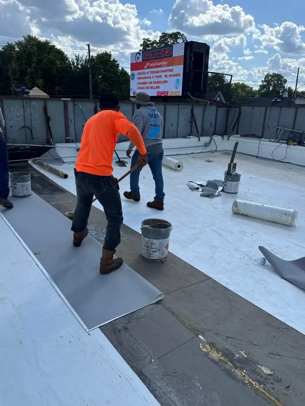 Commercial Roofing in Russiaville