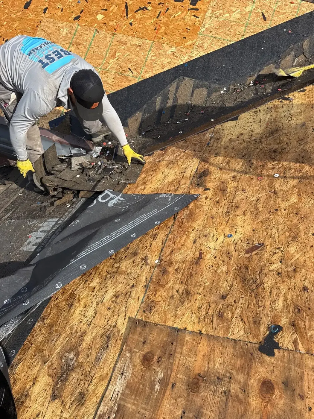 Commercial roof inspection documented in Russiaville